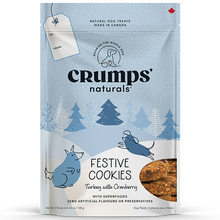 Load image into Gallery viewer, Crumps' Naturals Dog Holiday Festive Cookies