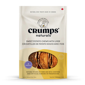 Crumps Naturals Sweet Potato &  Liver Chews