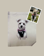 Load image into Gallery viewer, Custom Pet Portrait Tote Bag - Rue Bear Necessities