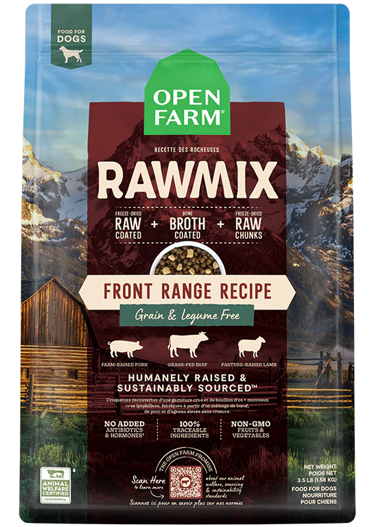 Open Farm Raw Mix Food