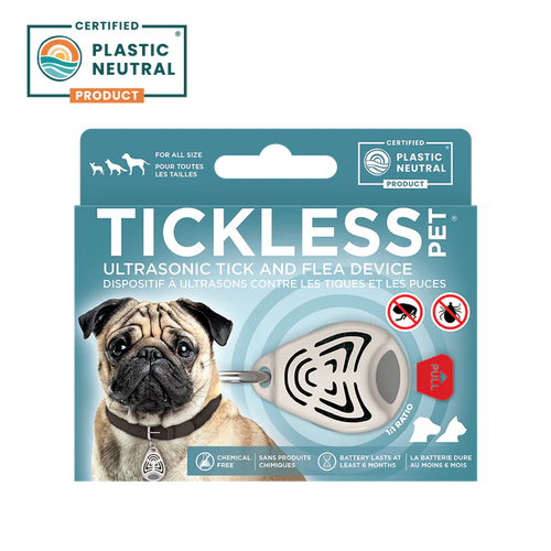 Tickless Pet - Chemical-free, ultrasonic tick and flea device for pets