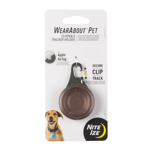 Nite Ize - WearAbout Pet - Clippable Tracker Holder